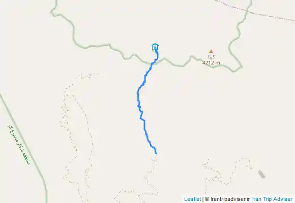 ترک جی پی اس گوسفند سرا ( بارگاه دوم دماوند ) تا بارگاه سوم دماوند