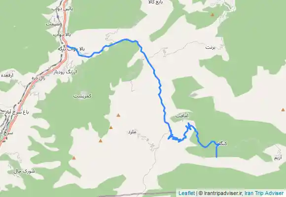 ترک جی پی اس سوداکوه : قلعه کنگلو