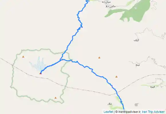 ترک جی پی اس قله دماوند-شمال شرقی-ناندل به گزانه-Mount Damavand