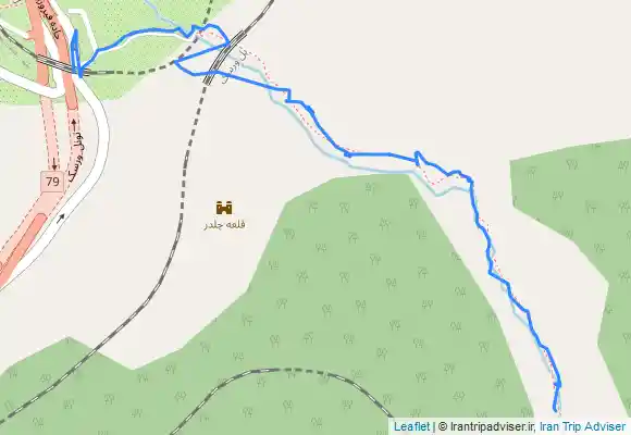 ترک جی پی اس Veresk Waterfall آبشار ورسک