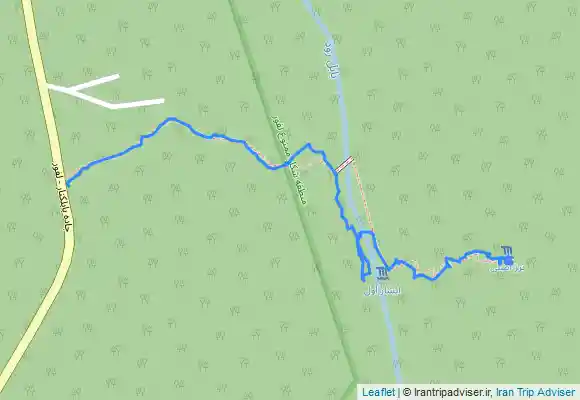 ترک جی پی اس آبشار ترز trez