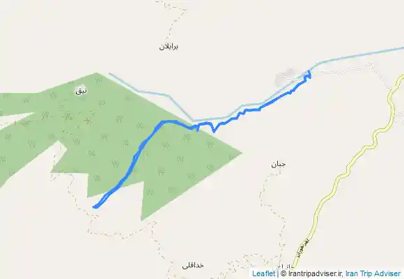 ترک جی پی اس valley and summit of injar دره و قله اینجار
