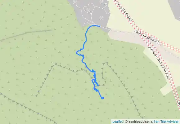 ترک جی پی اس کوه سرخ، چشمه چویلی، از مسیر زندون دره