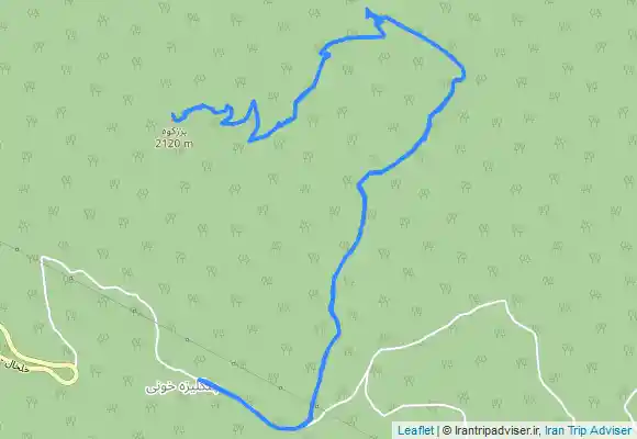 ترک جی پی اس سکره خونی به برزکوه