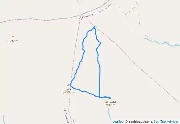 ترک جی پی اس خط الراس ونتار به هفت خوان