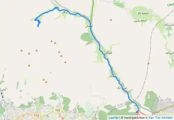 ترک جی پی اس آبشار ایگل