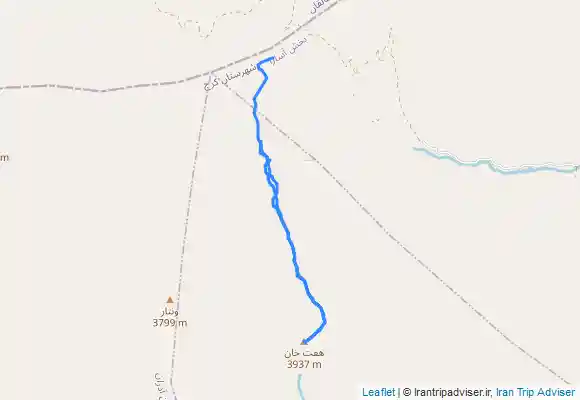 ترک جی پی اس قله هفت خوان