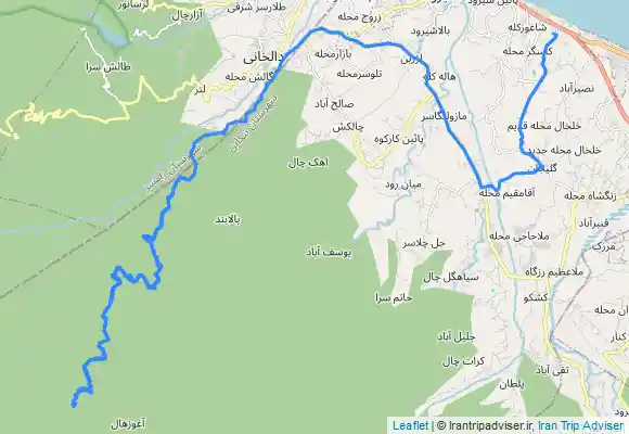 ترک جی پی اس ابشار جلیسان