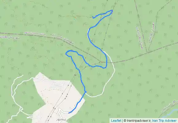 ترک جی پی اس مسیر مرداب دریوک