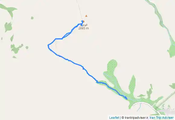 ترک جی پی اس قله قوچگر