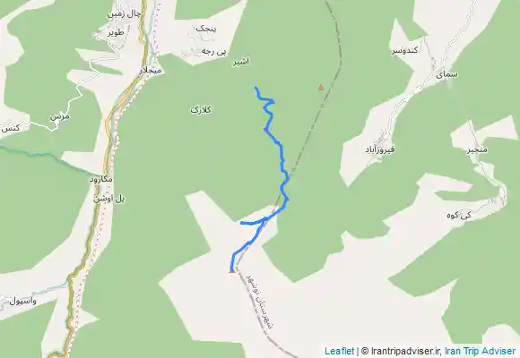 ترک جی پی اس صعود به قله شاه‌پیل کوه از روستای آشیر