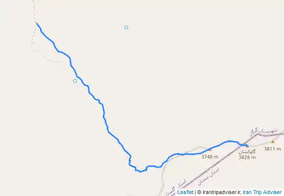 ترک جی پی اس قله گاوکشان