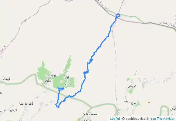 ترک جی پی اس قله خشچال