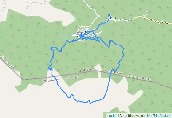 ترک جی پی اس ماسوله - خلی دشت - کله قندی - للندیز