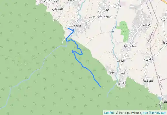 ترک جی پی اس کمپ جنگل ورازده