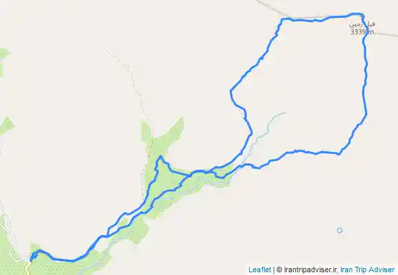 ترک جی پی اس قله فیل زمین