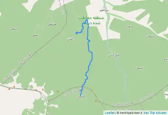 ترک جی پی اس پایان برنامه کیلینگان درروستای اولی