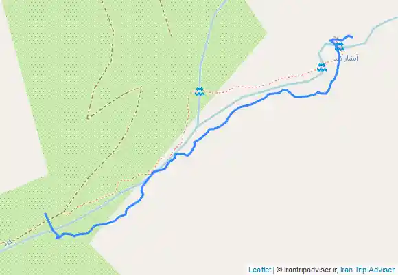 ترک جی پی اس آبشار کفترلو