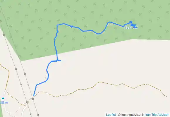 ترک جی پی اس آبشار آلوچال