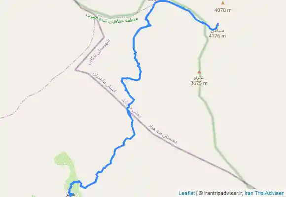 ترک جی پی اس سیالان (بام استان قزوین)