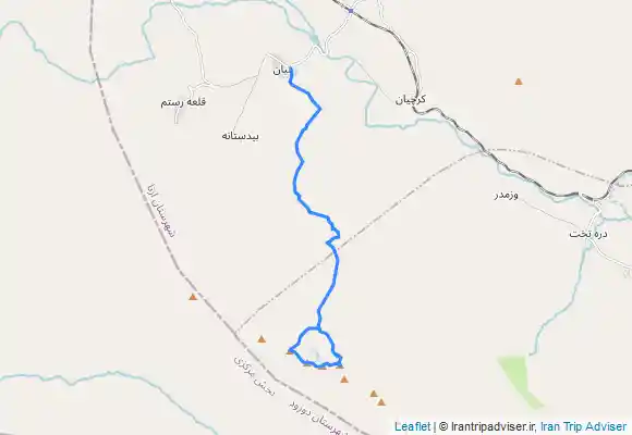 ترک جی پی اس صعود قلل گل‌گل و سنبران