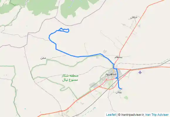 ترک جی پی اس شاهوار (بام استان سمنان)