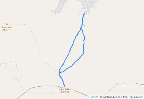 ترک جی پی اس اراک -قله سفیدخانی