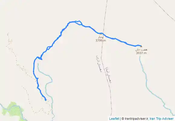 ترک جی پی اس قله ونتار.قله هفت خان