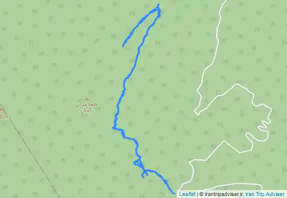 ترک جی پی اس صعود قلعه میران از اترا چال