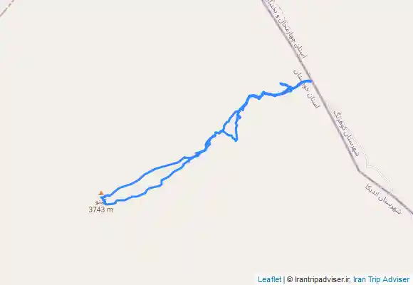 ترک جی پی اس Keyno peak , قله کینو