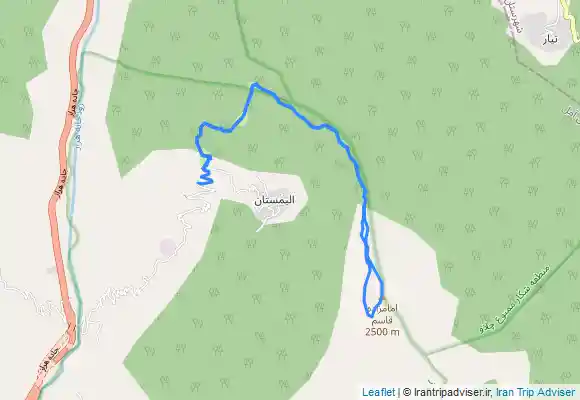 ترک جی پی اس الیمستان تا امام زاده قاسم