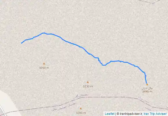 ترک جی پی اس صعود به چال آذران