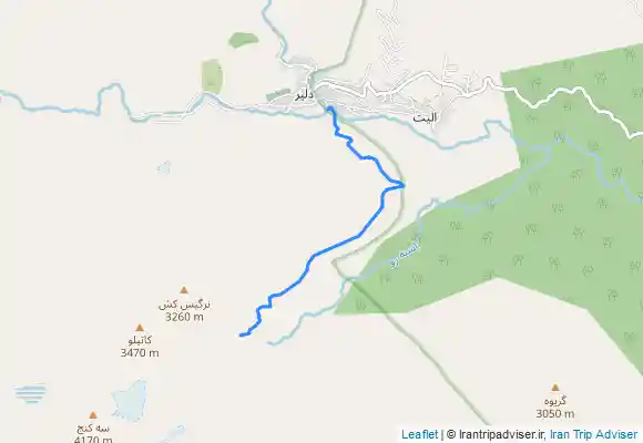 ترک جی پی اس آبشار سیاه چشمان