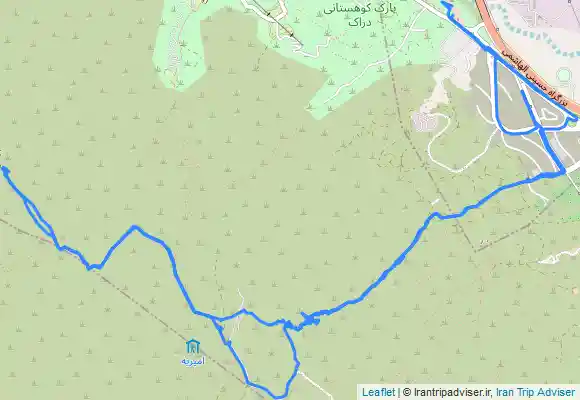 ترک جی پی اس قله دراک از مسیر دره فراخ برف فروشان