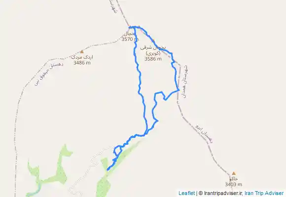 ترک جی پی اس کوبری ، دوشاخ، یخچال