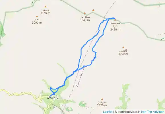 ترک جی پی اس Barg-e Jahān