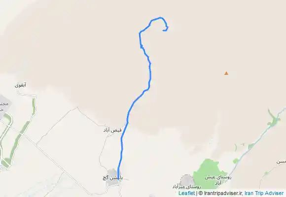 ترک جی پی اس قله جوز از دره هاو؛+آبشار هاو