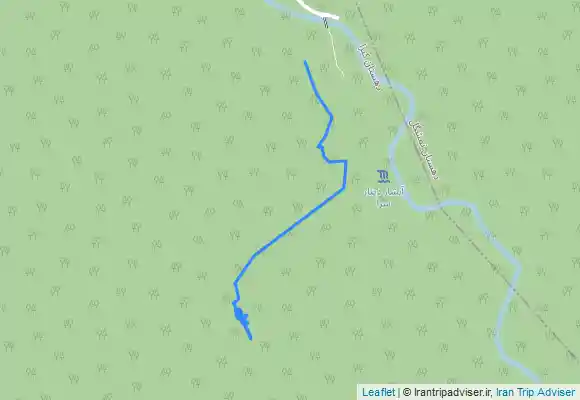 ترک جی پی اس Ika Canyon Start مسیر دسترسی به ابتدای دره ایکا