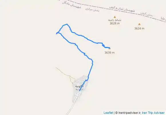 ترک جی پی اس صعود قله تاوا آنالوجه