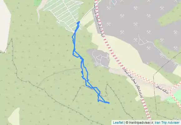 ترک جی پی اس چشمه چویلی کوه سرخ