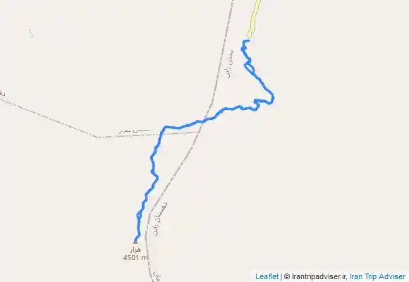 ترک جی پی اس صعود قله هزار کرمان