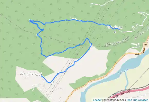 ترک جی پی اس كمپ و پيمايش جنگل نقله بر