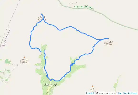 ترک جی پی اس گاوبینی به فیل زمین