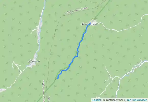 ترک جی پی اس اسکندر کوه امامزاده اسحاق شفت