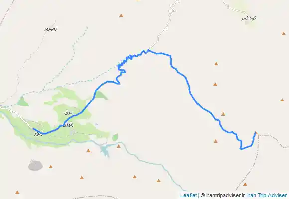 ترک جی پی اس زنوز به قله سلطان سنجر