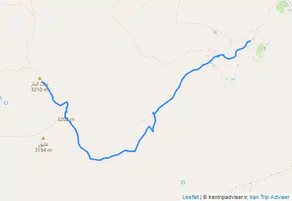 ترک جی پی اس صعود به برف انبار