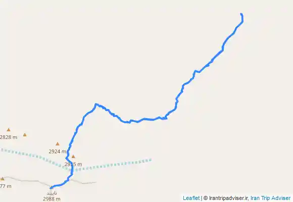 ترک جی پی اس قله نایبند