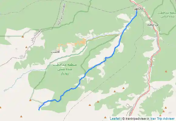 ترک جی پی اس Karī Kolā - Derāseleh