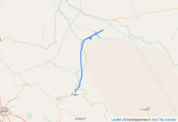 ترک جی پی اس بیابان لوت Lut Desert