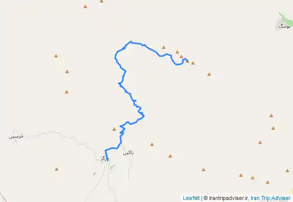ترک جی پی اس قله تشگر از مسیر درگز